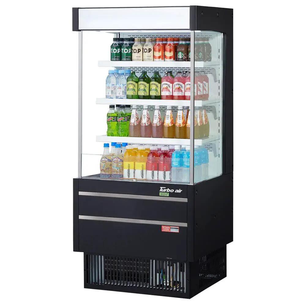 Turbo Air TOM - 25MSEB - N 28" Vertical Open Air Merchandiser
