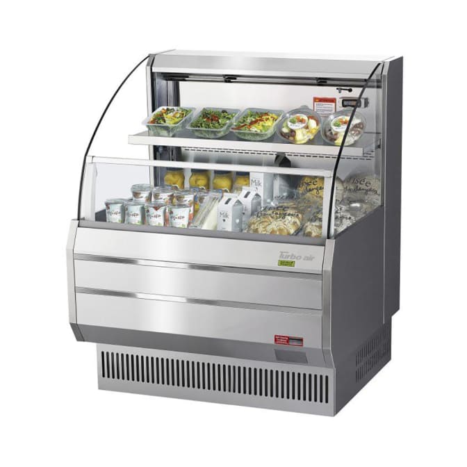 Turbo Air TOM - 30LS - N: 28" Horizontal Open Display Cooler (115V)