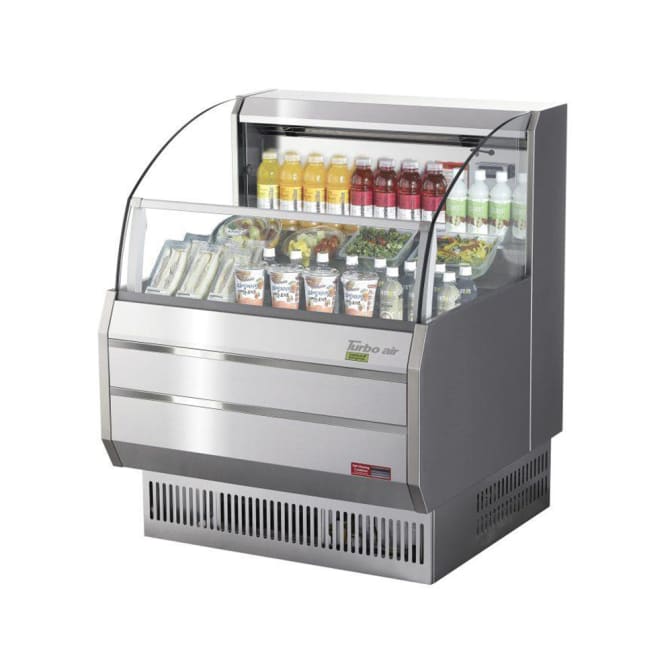 Turbo Air TOM - 30SS - N 28" Horizontal Open Air Merchandiser - 115V