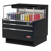 Turbo Air TOM - 36L - UF - B - 1S - N 34.75" Horizontal Open Air Cooler