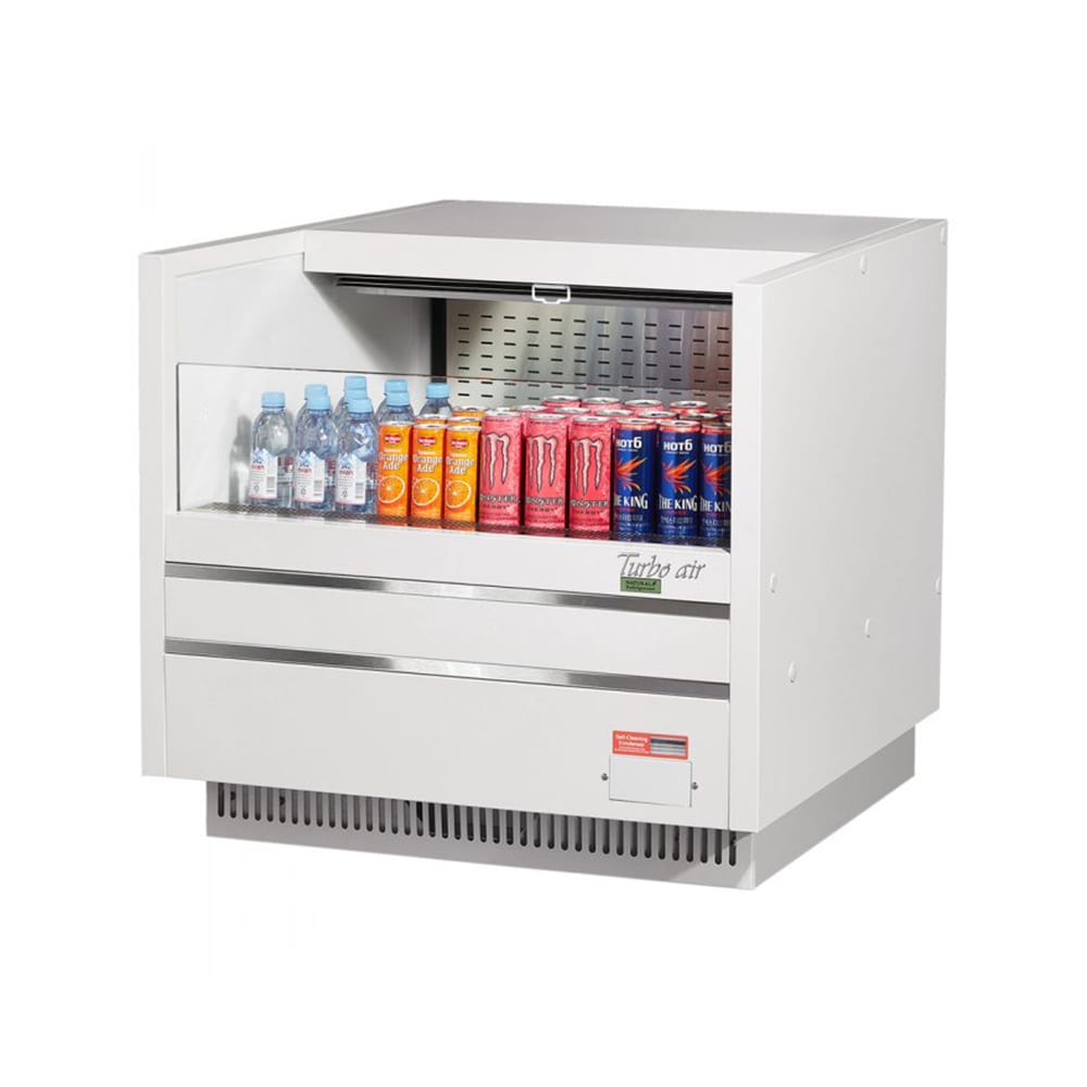 Turbo Air TOM - 36UC - W - N 36" Drop - In Open Air Display Cooler