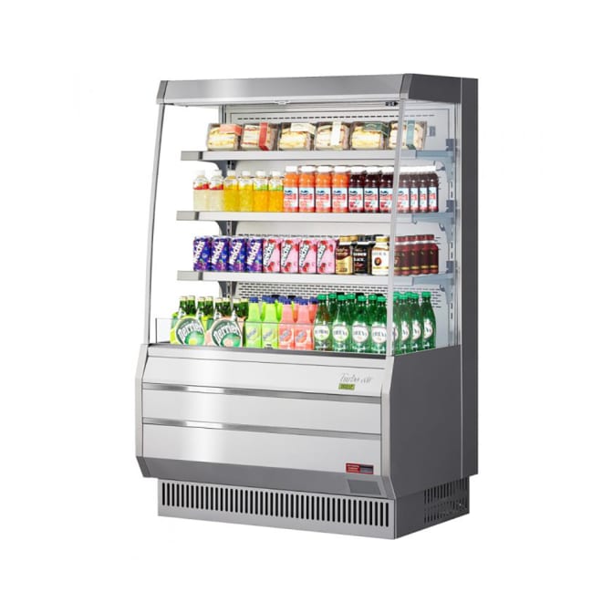 Turbo Air TOM - 40MS - N: 39" Vertical Open - Air Merchandiser Cooler (115v)