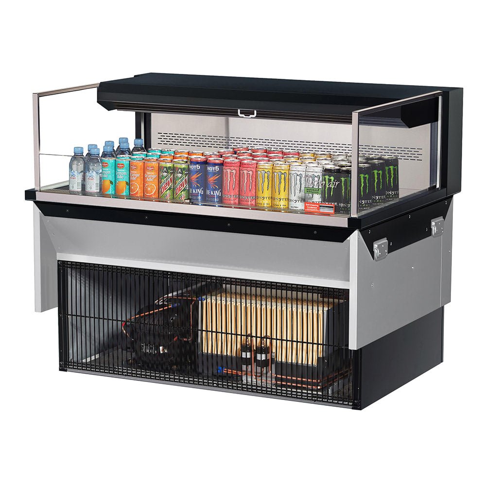 Turbo Air TOM - 48L - UF - B - 1SI - N 47 7/8" Drop - In Open Air Cooler