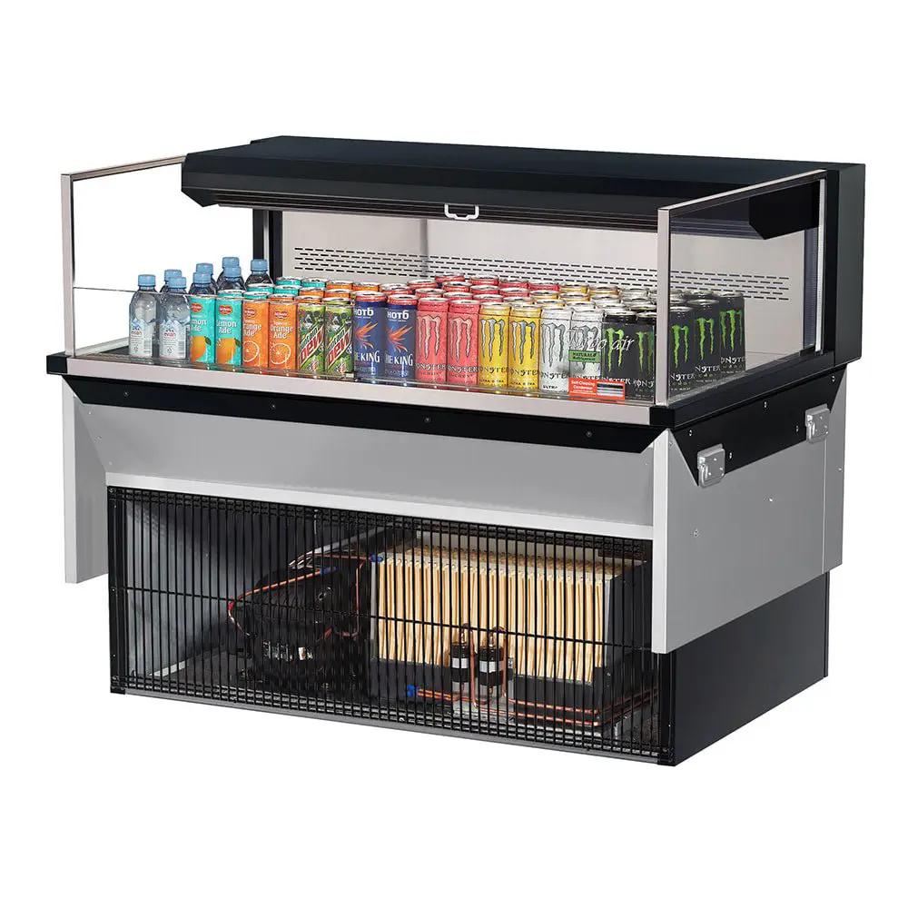 Turbo Air TOM - 48L - UF - B - 1SI - N 47 7/8" Drop - In Open Air Cooler