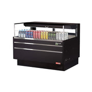 Turbo Air TOM - 48L - UFD - B - 1S - N 46" Horizontal Open Air Display Cooler