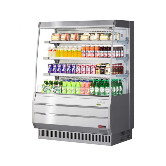 Turbo Air TOM - 50MS - N: 50 7/8" Vertical Open Display Cooler (115v)