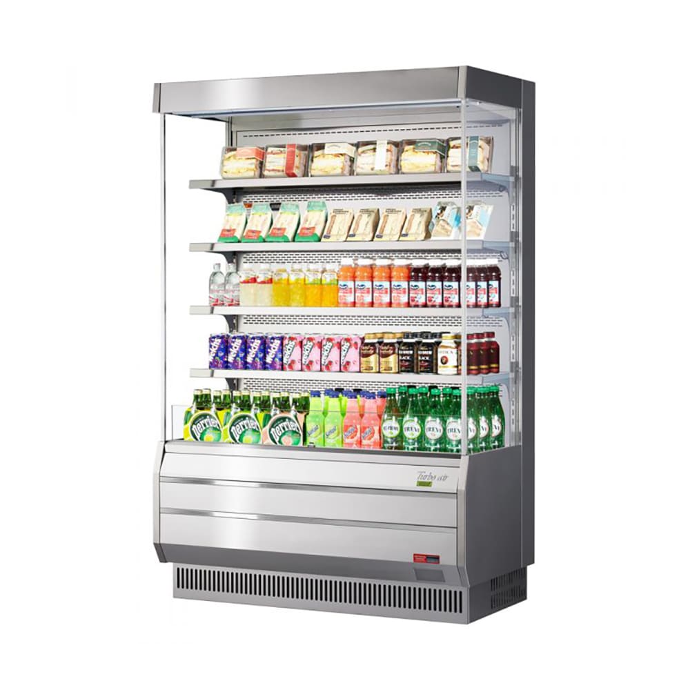 Turbo Air TOM - 50S - N 50.875" Vertical Open Display Merchandiser with 5 Levels and LED Lighting, 115v