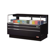 Turbo Air TOM - 60L - UFD - B - 1S - N 58.75" Horizontal Open Air Display Cooler (115V)