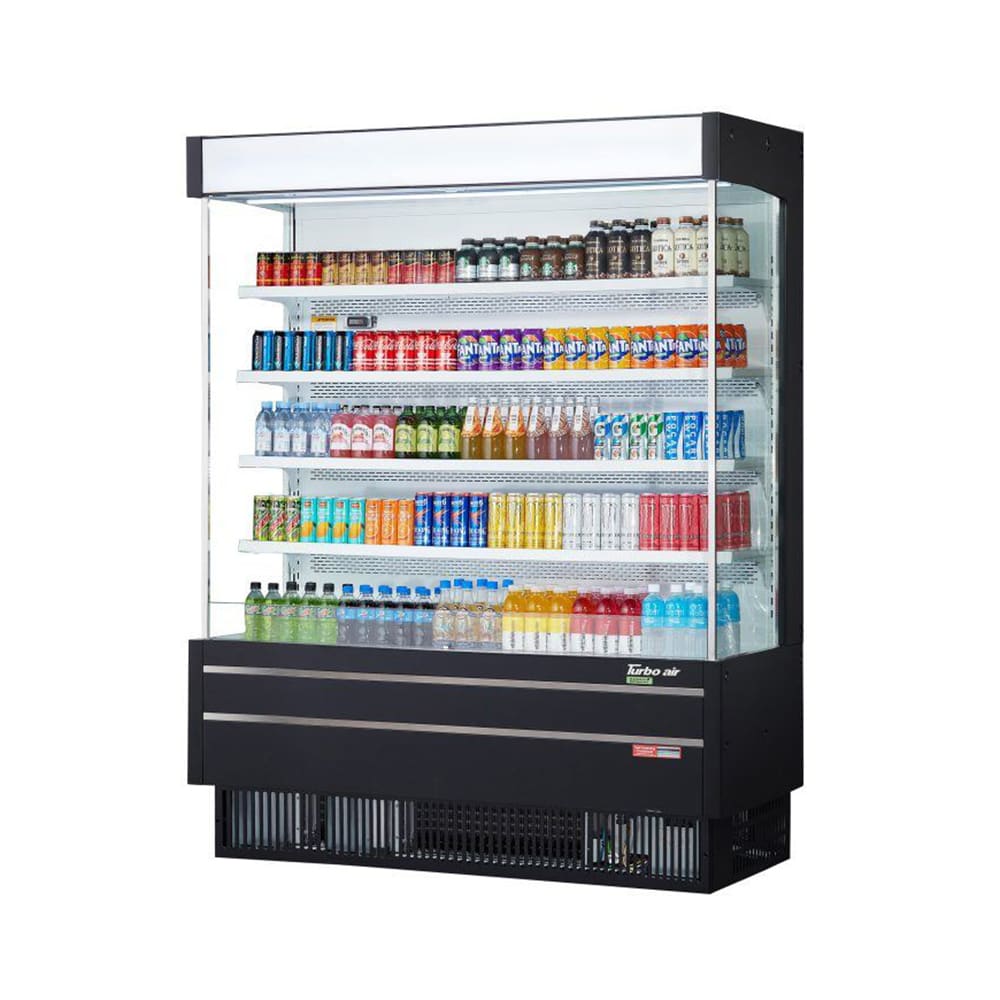 Turbo Air TOM - 60SEB - N 64" Vertical Open Air Cooler - 115v