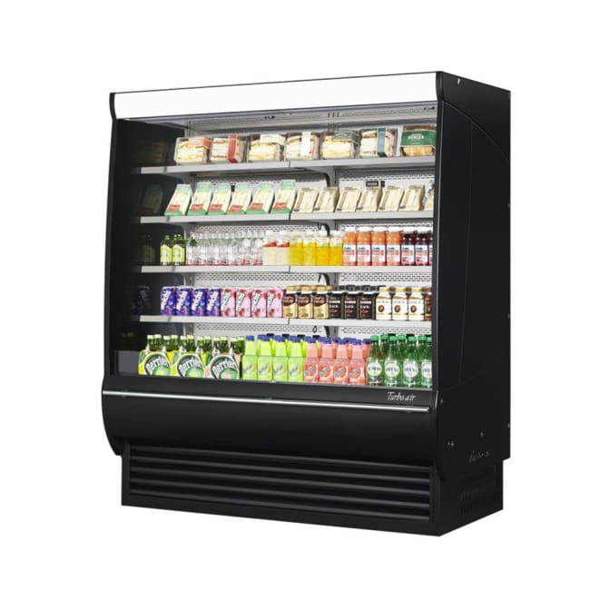 Turbo Air TOM - 72DXB - SP - N 68 3/4" Extra - Deep Vertical Open Air Merchandiser - 220v/1ph