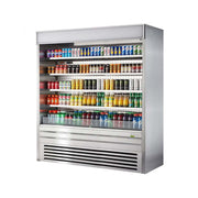 Turbo Air TOM - 72ES - N 72" Commercial Vertical Open Display Refrigerator - 220v
