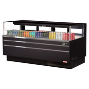 Turbo Air TOM - 72L - UFD - B - 1S - N: 70.75" Horizontal Open Air Cooler (220v/1ph)