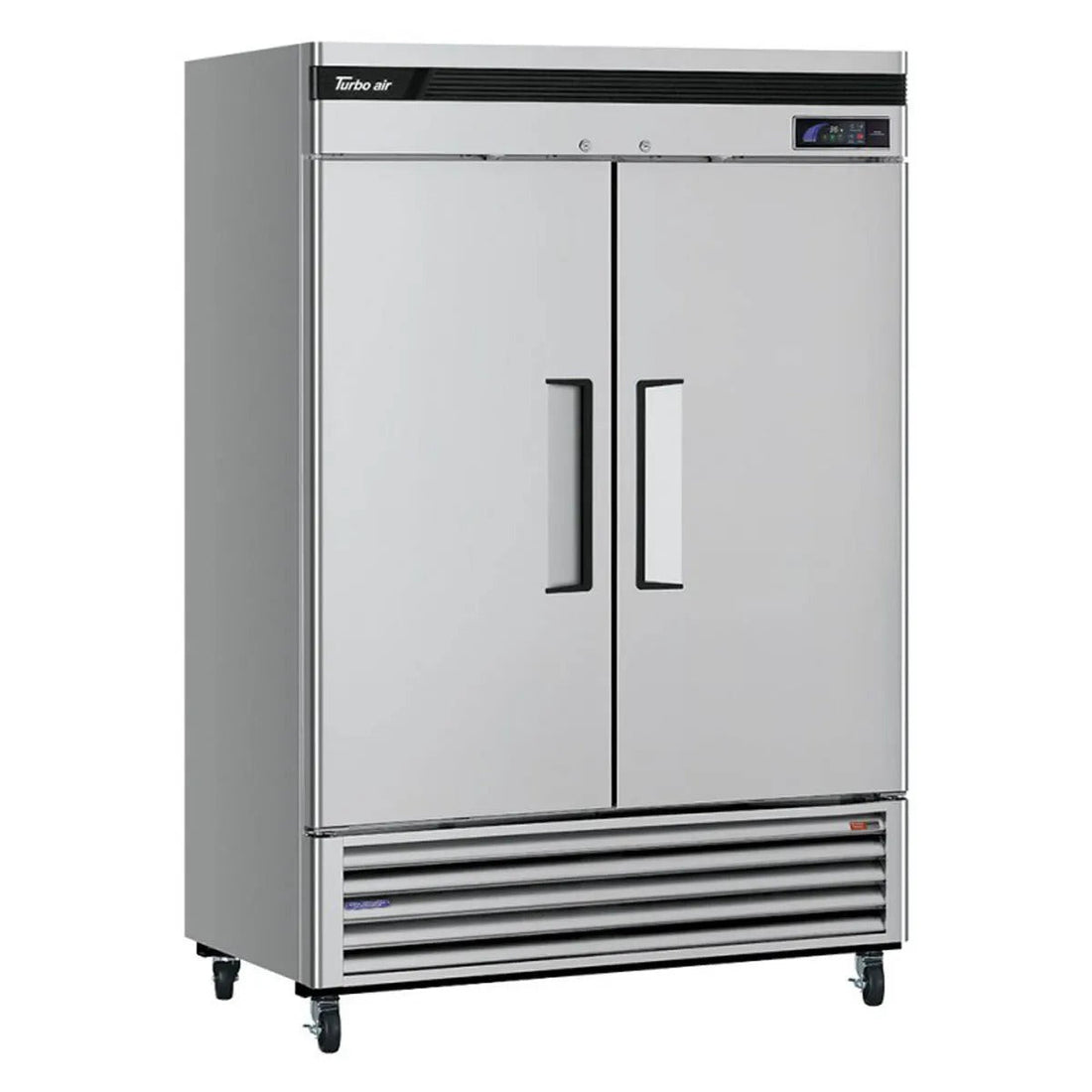 Turbo Air TSR - 49SD - N6, Double Doors Refrigerator, Bottom Mount with LED Lighting