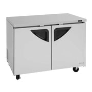 Turbo Air TUR-48SD-N 48 1/4" W Undercounter Refrigerator w/ (2) Sections & (2) Doors, 115v by Turbo Air (turbo-air-tur-48sd-n-48-1-4-w-undercounter-refrigerator-w-2-sections-2-doors-115v)