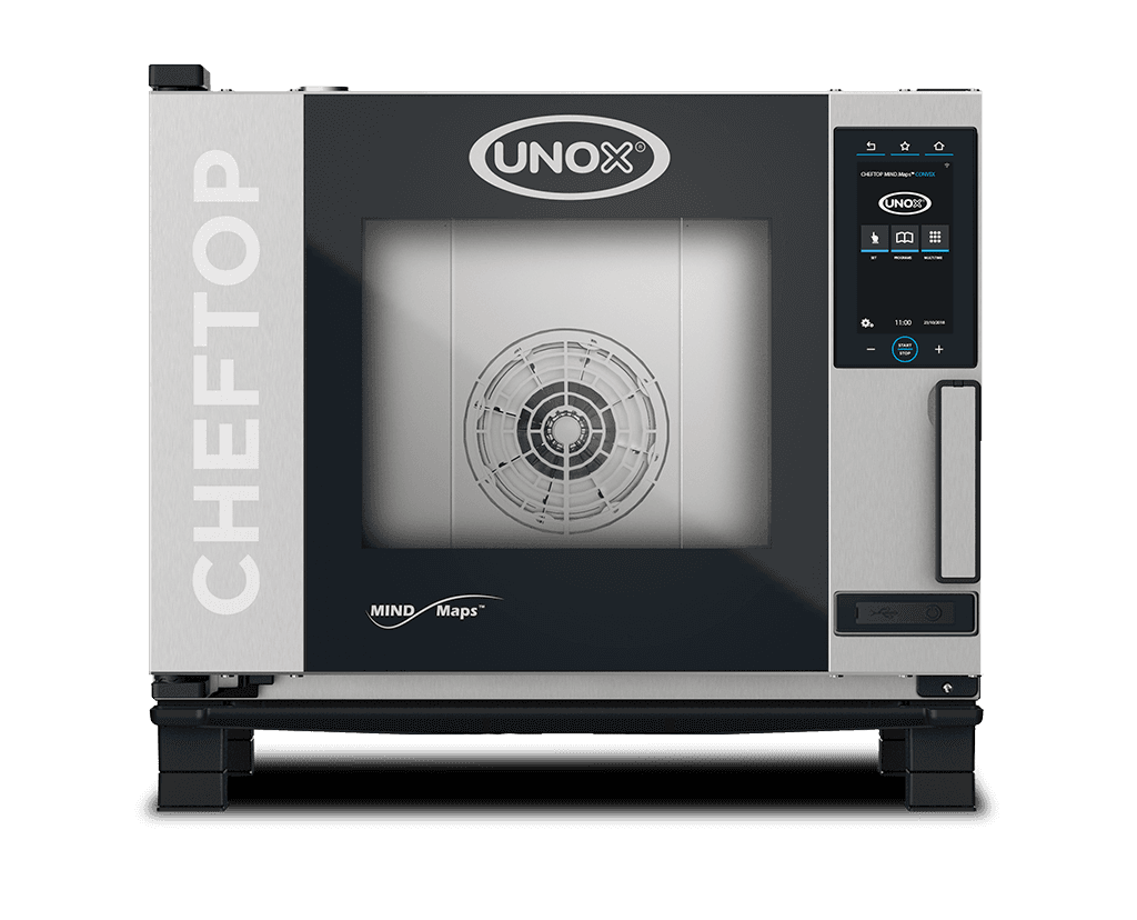 Unox CHEFTOP MIND.Maps CONVEX XAVC-0511 convection oven, left hinge