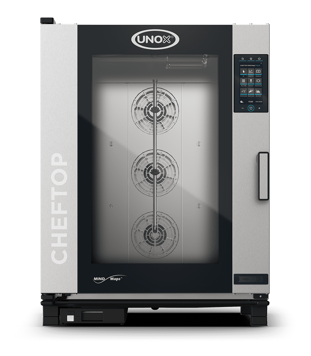 Unox CHEFTOP MIND.Maps PLUS XAVC-10FS combi oven, left hinge