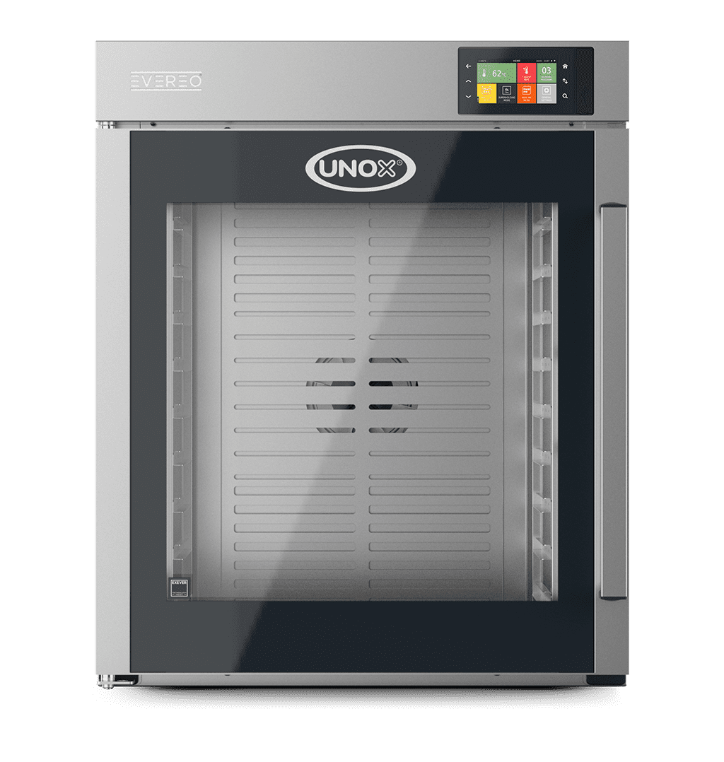 Unox EVEREO XAEC-1011 hot fridge food holding cabinet, left hinge
