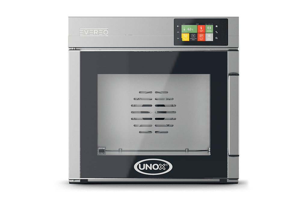 Unox EVEREO XAEC-10HS hot fridge food holding cabinet, left hinge