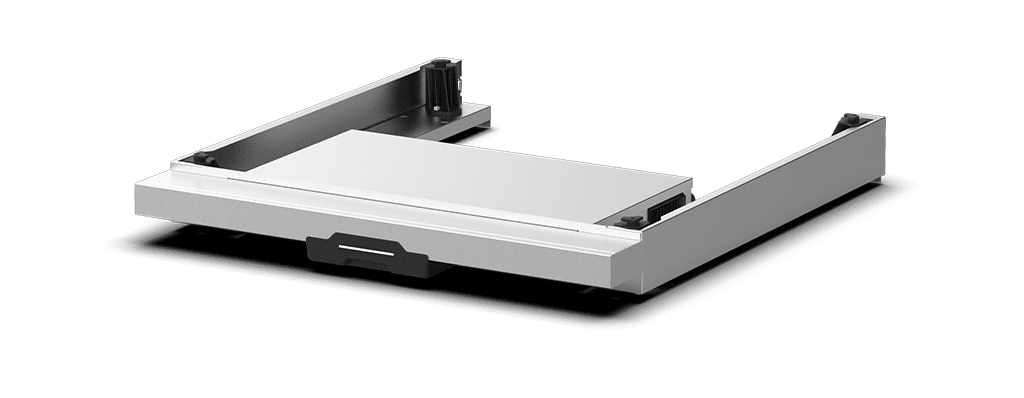 Unox OPTIC.Cooking stacking kit XADOA-FS-R-QE for the lower of two stacked electric ovens
