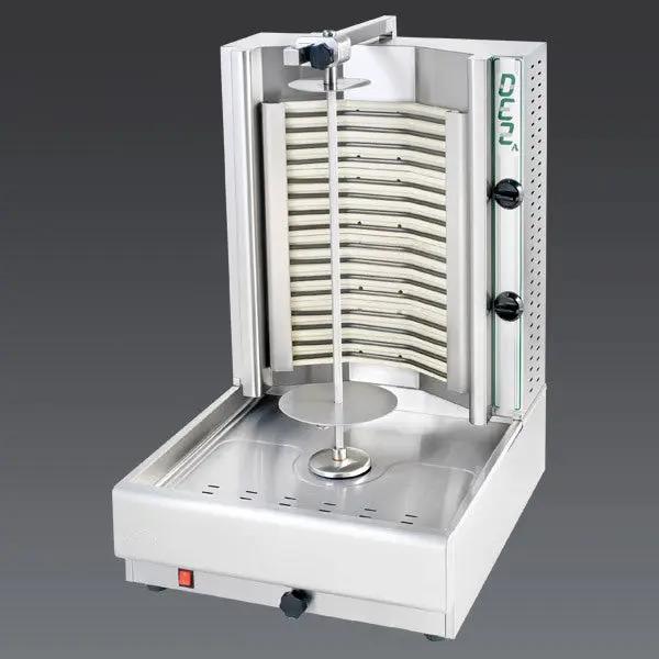 Visvardis DE2A Classic Gyros Electric 2-Burner Vertical Broiler 208V