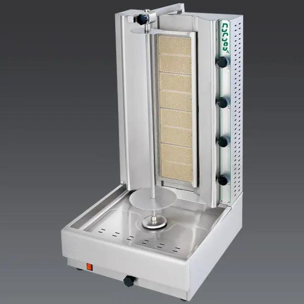 Visvardis DG10AN Classic Gyros Gas 10-Burner Natural Gas Vertical Broiler