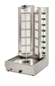 Visvardis DG20VN Turbo Gyros Gas 20-Burner Natural Gas Vertical Broiler 221-350 lb