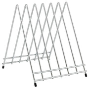 Cutting Board Rack, 6 Slots, Chrome Plated by Winco (cutting-board-rack-6-slots-chrome-plated)