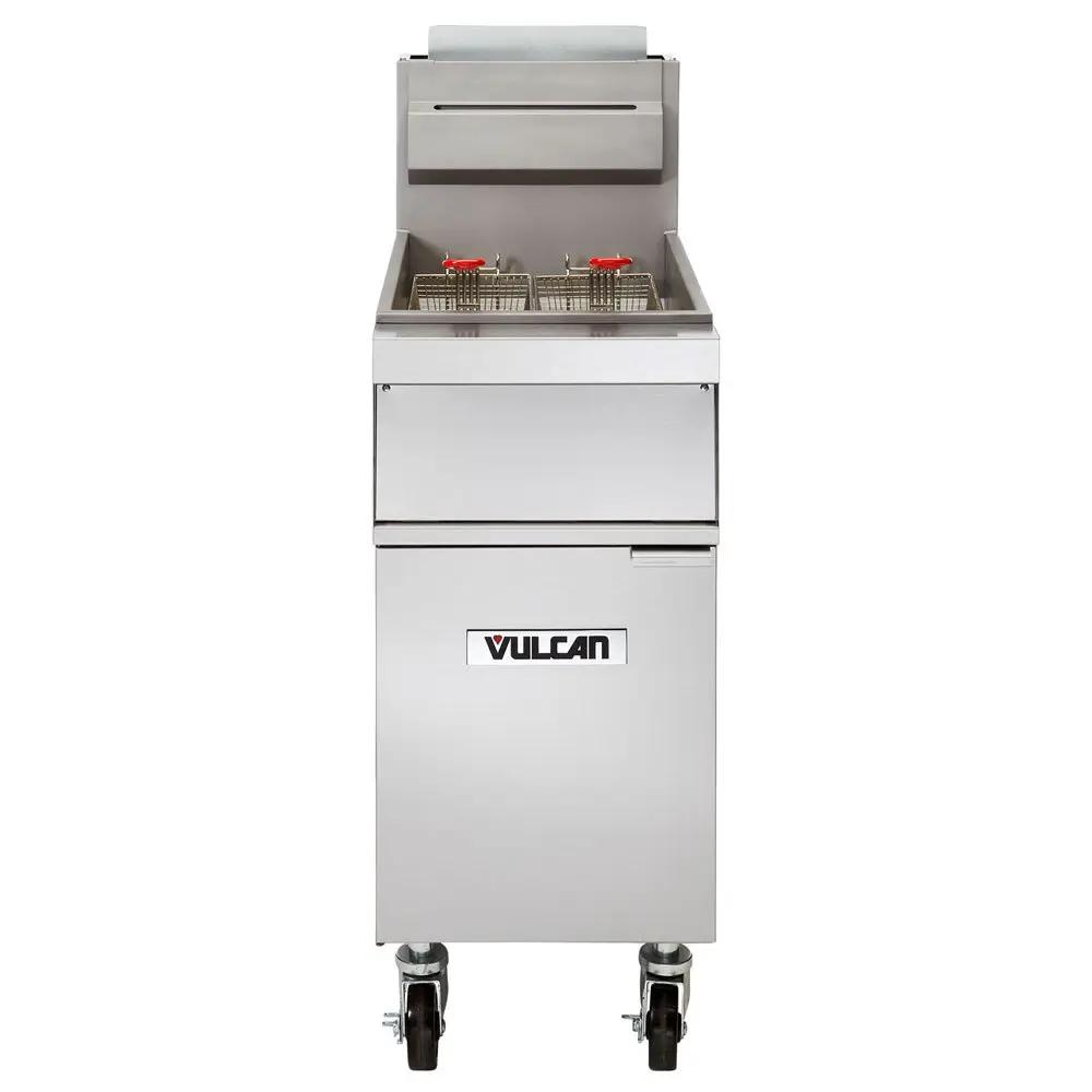 Vulcan 1GR45M Gas Fryer - 50 lb Vat, Floor Model, Liquid Propane