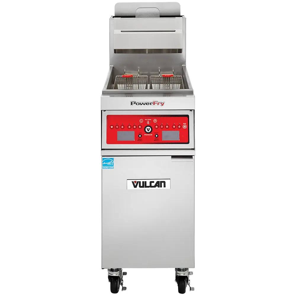Vulcan 1TR45CF PowerFry3 Gas Fryer - 50 lb Vat, Floor Model, Liquid Propane