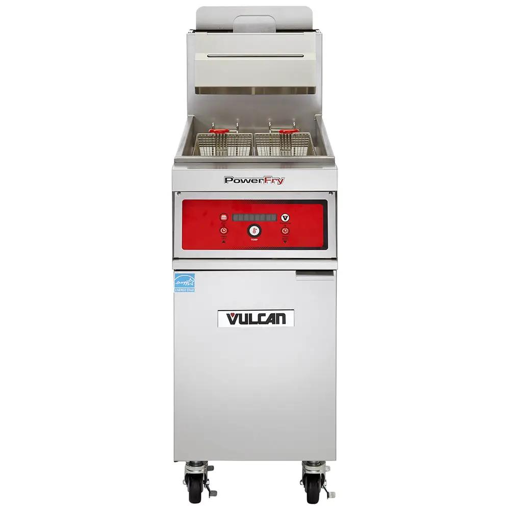Vulcan 1TR45DF PowerFry3 Gas Fryer - 50 lb Vat, Floor Model, Liquid Propane