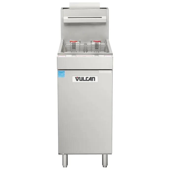 Vulcan 1VEG35M Gas Fryer - 40 lb Vat, Floor Model, Natural Gas - view 4