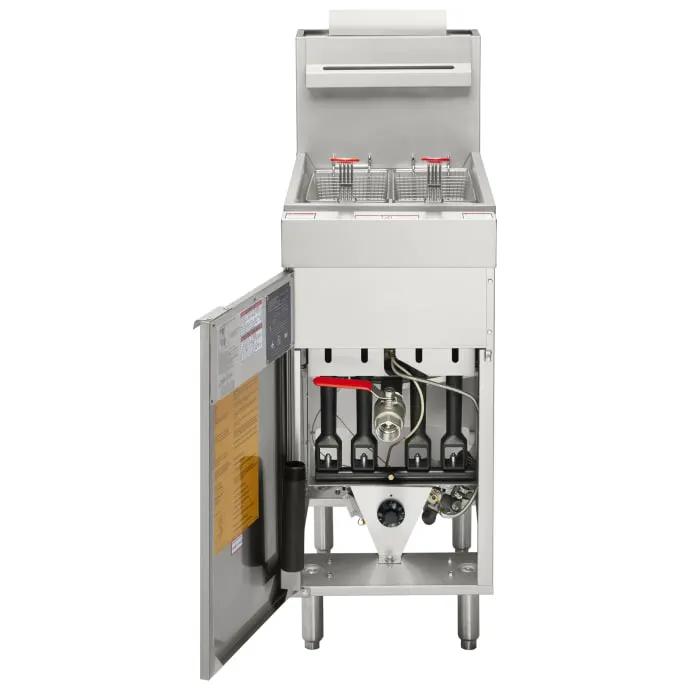Vulcan 1VEG50M Gas Fryer - 50 lb Vat, Floor Model, Natural Gas - view 5