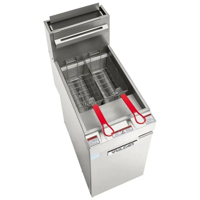 Vulcan 1VEG50M Gas Fryer - 50 lb Vat, Floor Model, Natural Gas - view 6