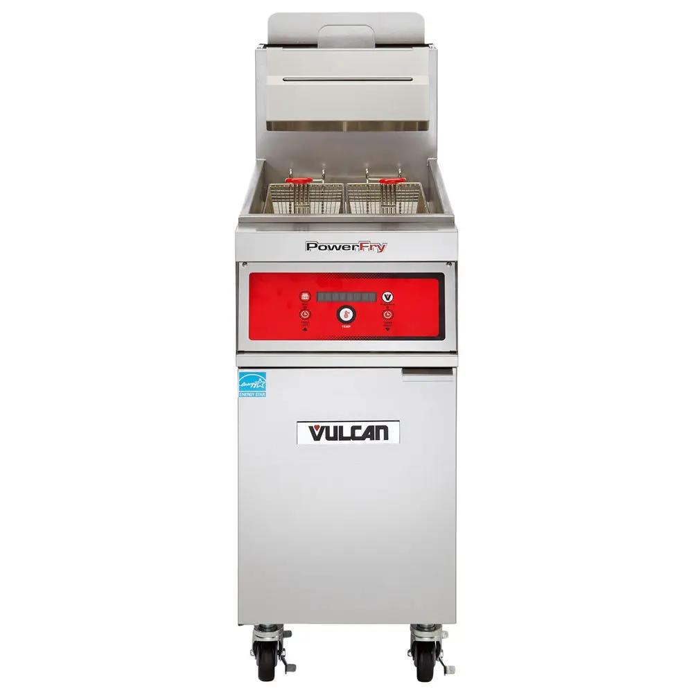 Vulcan 1VK45D PowerFry5 Gas Fryer - 50 lb Vat, Floor Model, Liquid Propane