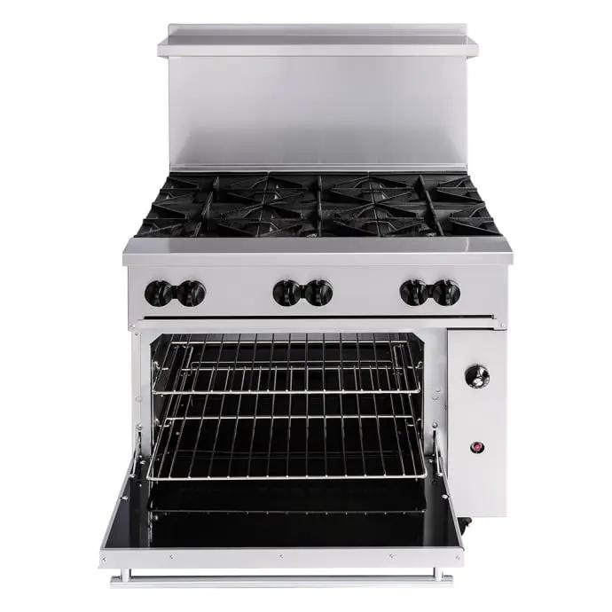 Vulcan 36S-6B Endurance 36" 6 Burner Gas Range with Standard Oven, Liquid Propane - view 4