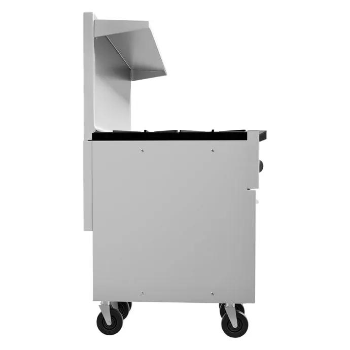 Vulcan 48S-8B Endurance 48" 8 Burner Gas Range with Standard Oven & Storage Base, Liquid Propane - view 7