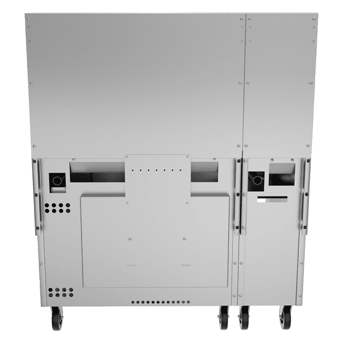 Vulcan 48S-8B Endurance 48" 8 Burner Gas Range with Standard Oven & Storage Base, Natural Gas - view 8