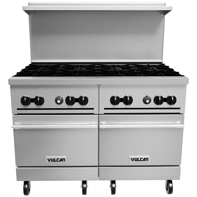 Vulcan 48SS-8B Endurance 48" 8 Burner Gas Range with (2) Standard Oven, Natural Gas - view 2