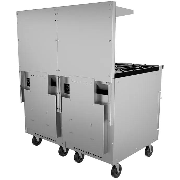 Vulcan 48SS-8B Endurance 48" 8 Burner Gas Range with (2) Standard Ovens, Liquid Propane - view 6