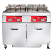 Vulcan 4ER50AF Electric Fryer - (4) 50 lb Vats, Floor Model, 208V 3PH