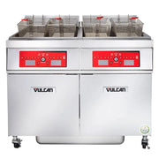 Vulcan 4ER50DF Electric Fryer - (4) 50 lb Vats, Floor Model, 208V 3PH