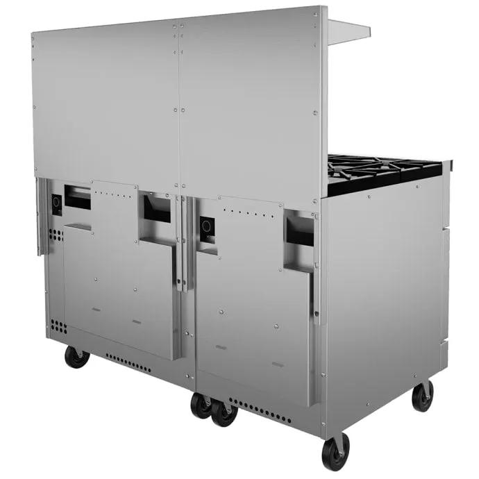 Vulcan 60SS-6B24G Endurance 60" 6 Burner Gas Range with Griddle & (2) Standard Ovens, Liquid Propane - view 6