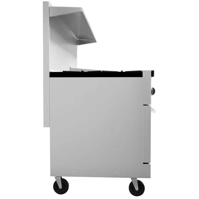 Vulcan 60SS-6B24G Endurance 60" 6 Burner Gas Range with Griddle & (2) Standard Ovens, Natural Gas - view 5