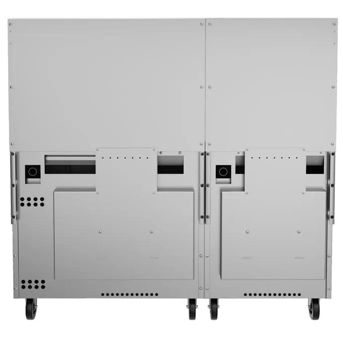 Vulcan 60SS-6B24G Endurance 60" 6 Burner Gas Range with Griddle & (2) Standard Ovens, Natural Gas - view 8