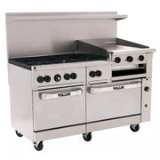 Vulcan 60SS-6B24GB Endurance 60" 6 Burner Gas Range with Griddle/Broiler & (2) Standard Ovens, Natural Gas