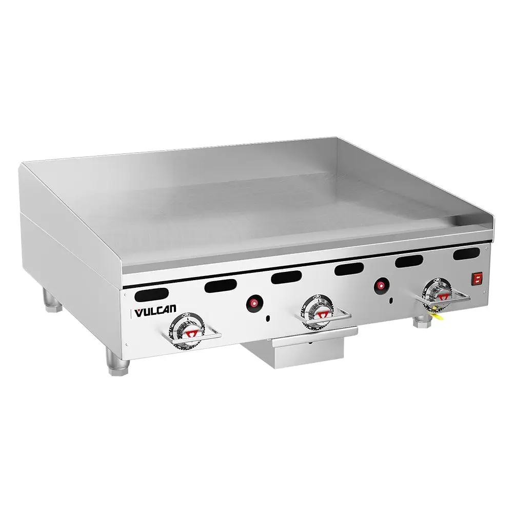 Vulcan 936RX-30 900RX 36" Gas Griddle with Thermostatic Controls - 1" Steel Plate, Natural Gas