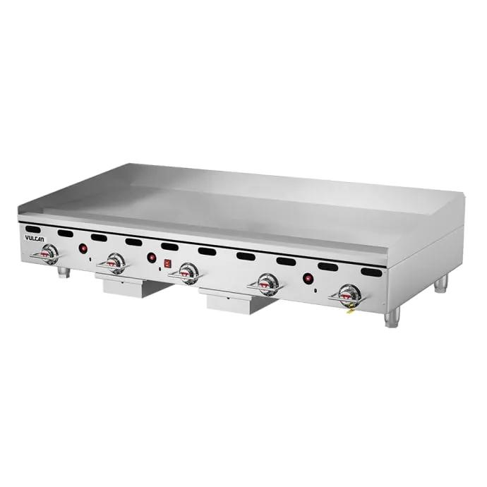 Vulcan 960RX 900RX 60" Gas Griddle with Thermostatic Controls - 1" Steel Plate, Natural Gas - view 3