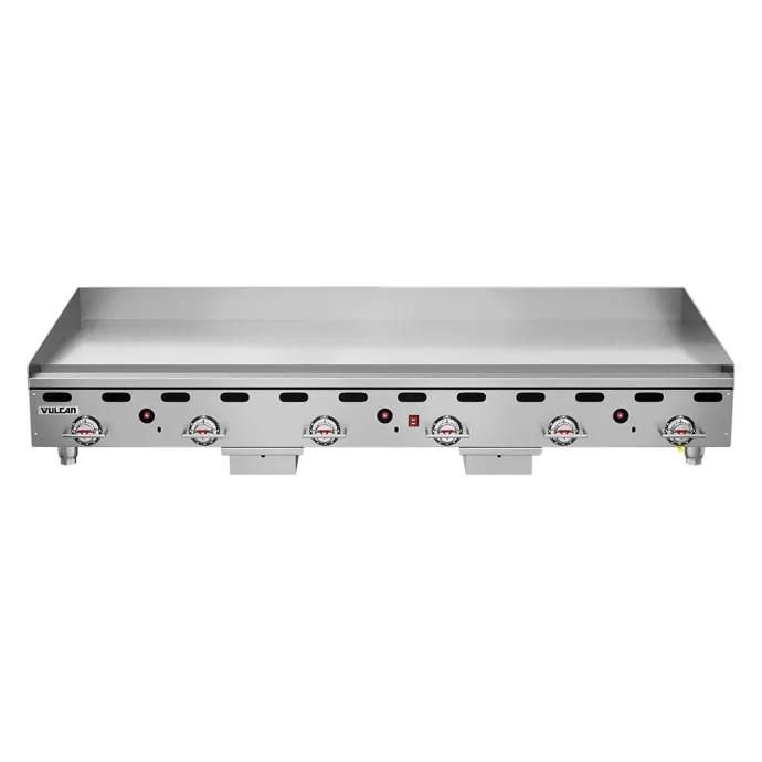 Vulcan 972RX 900RX 72" Gas Griddle with Thermostatic Controls - 1" Steel Plate, Liquid Propane - view 2