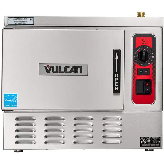 Vulcan C24EA3-PS PowerSteam Countertop Convection Steamer - 3 Pan, 208V 3PH - view 2