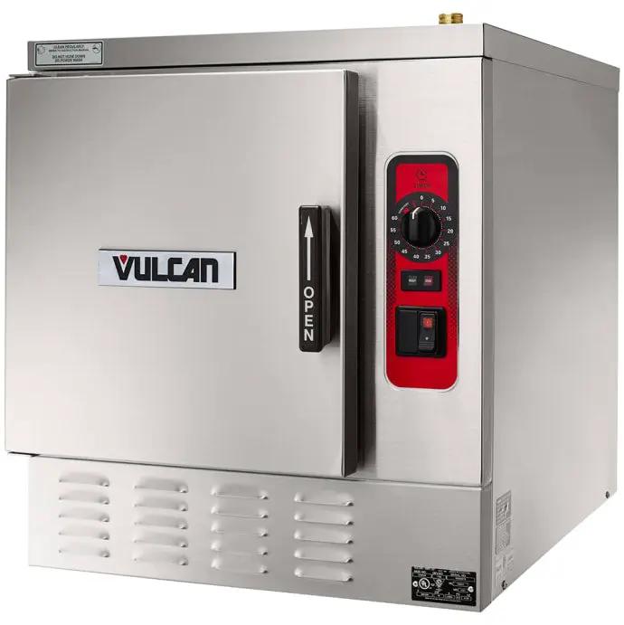 Vulcan C24EA5-LWE (5) Pan Convection Steamer - Countertop, 208V 3PH - view 3